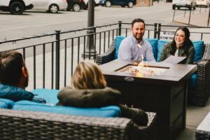 Carboni’s Ristorante, Bar, and Market outdoor area